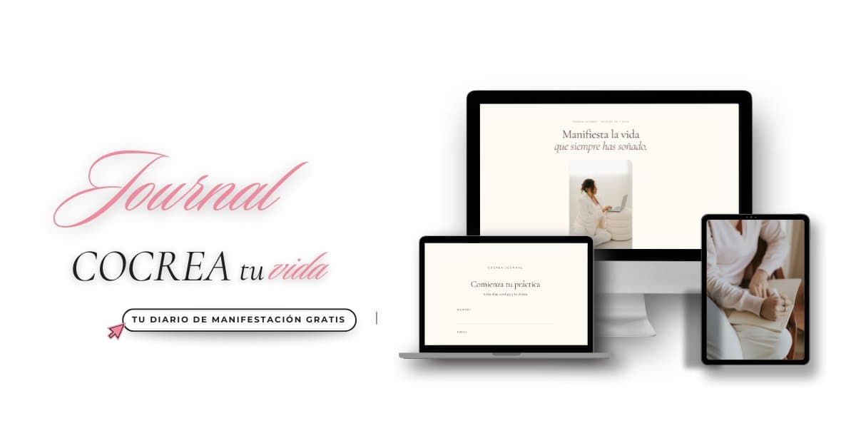 Cocrea Journal mockup